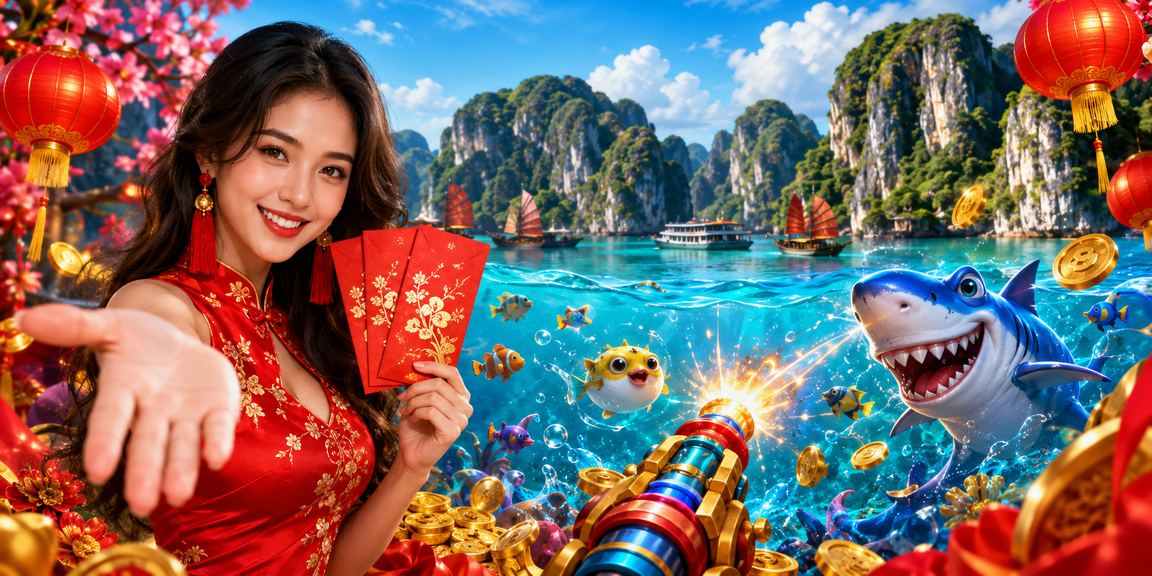 Người chơi tại vịnh Hạ Long thực hiện nạp tiền qua ví điện tử trên điện thoại di động
